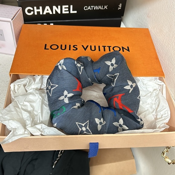 Louis Vuitton Accessories - Louis Vuitton scrunchie extra fluffy